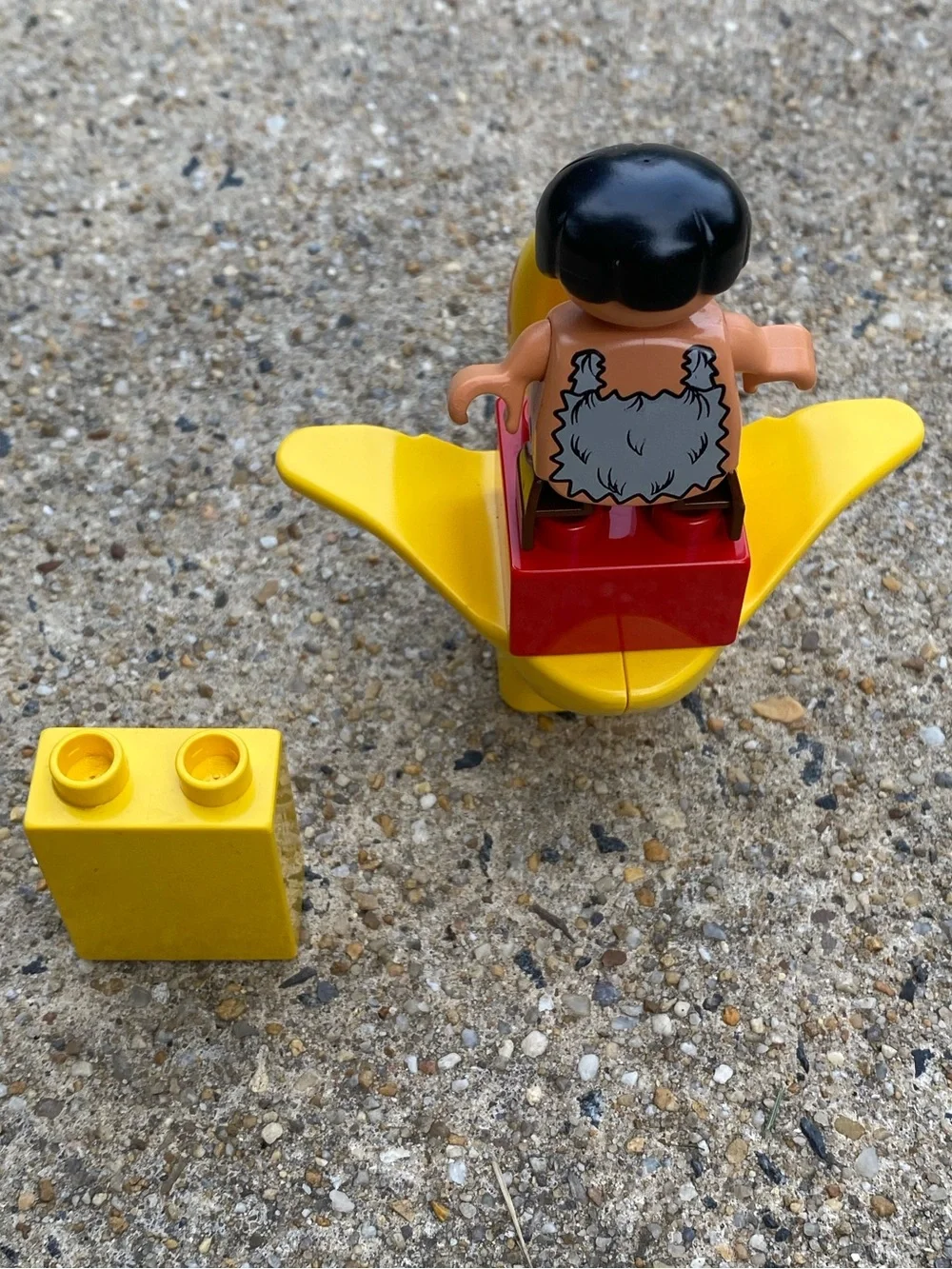 Lego Duplo Set 2806 (Pterodactyl with Caveman) from 1997